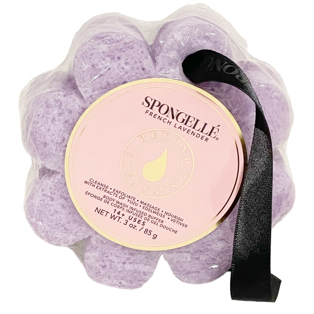 Spongelle‎ French Lavender Sponge Bodywash Exfoliate NEW Skincare